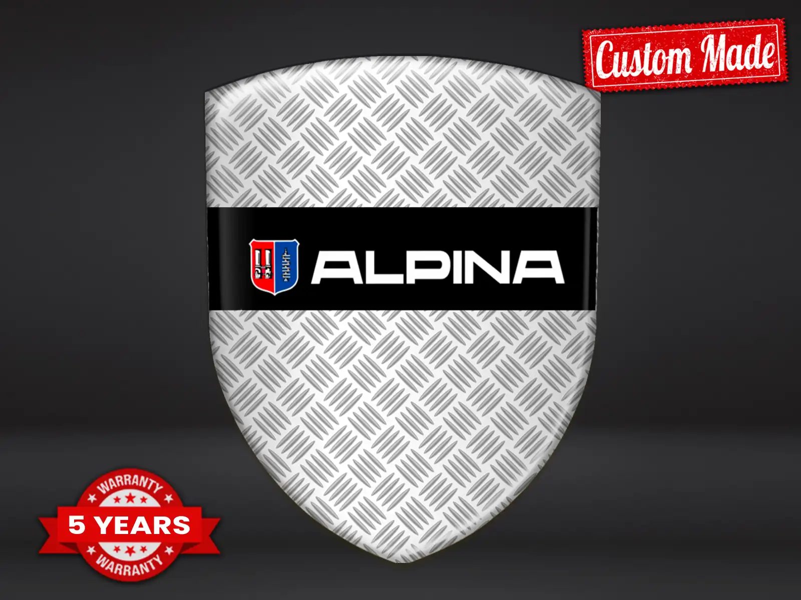 Alpina Buchstabensticker Auto Hochwertig Professionell